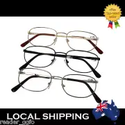 G&G Mens Reading Glasses Small Head Gold/Silver/Black/Blue +1.0 Only