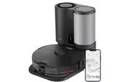 Roborock S7 MaxV Plus Robot Vacuum and Sonic Mop with Auto-Empty Dock - Black - Excellent - Refurbished