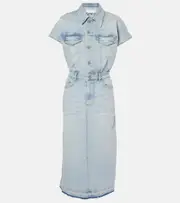 [Ganni] Ganni Denim midi dress AU 8 blue