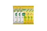 5 Pack Dettol Multipurpose Disinfectant Cleaning Wipes Lemon 110 Pack