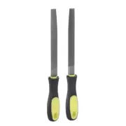 2pcs Half Round File 6" High Carbon Steel Cut Hand Rasp with Plastic Handle