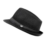 The Hat Depot Light Weight Classic Soft Cool Mesh Crushable Fedora hat (L/XL,...