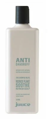 Juuce Anti Dandruff Shampoo 375ml Reduce Flaky Soothe Refresh Scalp