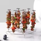 Detachable Air Fryer Skewer Stand Vertical Barbecue Skewer Bracket 6Qt 8Qt