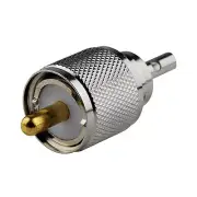 UHF PL-259 male plug straight solder for RG316,RG174,RG178 cable RF connector