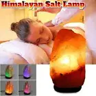 Himalayan Salt Lamp Natural Crystal Rock Shape Dimmer Switch Night Light AU