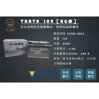 在飛比找蝦皮購物優惠-【不二車坊】VARTA華達《AGM D52 LN2 DIN6