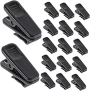 Angoily 100pcs Headphone Cord Clips Durable Plastic Earphone Wire Holders for Tidy Cable Management Compact Headset Accessories for Music Lovers