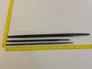 NOS Files Nicholson￼ Clear Cut And Fuller Brands 2 Triangle 1 Round Unused Old