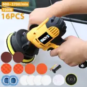 700W Car Polisher Buffer Sander Polishing Machine Kit Waxing with 5" Pad Bonnet