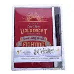 HARRY POTTER: HARRY POTTER HARDCOVER RULED JOURNAL AND WAND PEN SET
