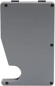[BROLEO] Anti Theft Card Holder, Minimalist Card Holder Anti Loss Autoejected Scratch Proof for Travel (Grey)