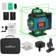 4D Compact 16 line laser level Self Leveling 4 * 360 Green Cross Line Laser f...