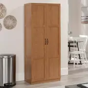 Storage Cabinet, Pantry Cabinet Kitchen Storage with Adjustable Shelves, Bathroo