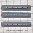 Whirlpool Washing Machine Drum Baffle W10597205 (3 pack)