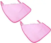 MOTHNUR 2 Pcs Mesh Bag for Stroller Waterproof Baby Stroller Hanging Storage Side Sling Stroller Bag Pouches