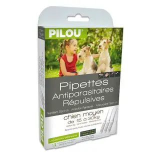 【寵麻吉】Pilou 法國皮樂2代 Pilou-天然 除蚤 驅蝨 防蚊 滴劑-犬用/貓用