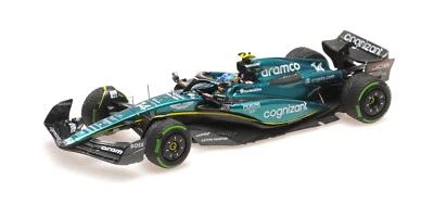 1:43 MINICHAMPS Aston Martin F1 Amr23 #14 2Nd Monaco Gp 2023 Alonso 417230714 Mo