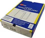 Manilla Folders Avery Foolscap Manilla Folders 100 Pack, Grey, Grey, (42099)