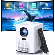 Projector with 5G WiFi and Bluetooth,Full HD 4K 20000L Movie Projectors with ...