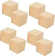4sets Bed Risers for Furniture Legs Durable Wood Block Elevators for Bed Sofa Table and Cabinet Create Extra Storage Space for Home Decor 2pcs*4
