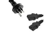 8ware 3m 10amp Y Split Power Cable [RC-3085AU-030]