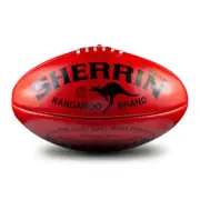 Sherrin Aussie Rule Football KB Match Leather Game Football