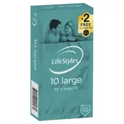 Lifestyles Condoms Large 10 Pack