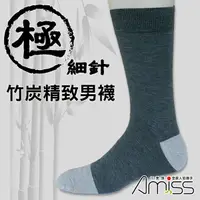 在飛比找蝦皮商城優惠-AMISS 極細針奈米竹炭薄透男長襪 紳士襪 男襪 B101