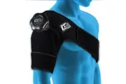 Ice20 Ice Therapy Single Shoulder Cold Compression Wrap w Strap Bag