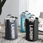 Aluminum Bathroom Storage Laundry Hamper Cloth Bag Laundry Basket Storage Bag