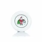 Fiesta® 7.25" Round Salad Plate | Christmas Whimsy (White)