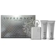 Afnan Supremacy Silver Gift set EDP 100 ml, shower gel 100 ml and aftershave balm 100 ml - 100 ml