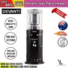 Devanti Outdoor Gas Patio Heater Propane Butane LPG Portable Steel Stand Black