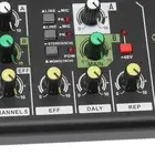 MIX5210FX 10 Channel Effects Mixer Sound Console Compact Sound Studio Mixer BBY