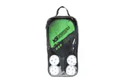 Pickleball Paddles Set with 4 Pickleball Balls and Carry Bag-Green