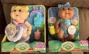 NIB Cabbage Patch Doll Kids Tiny Babies Butterfly Bath Time Swim Water Drink Lot