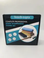INTELI-TOPIA KNIFE SHARPENING STONE SET (MI1068595)