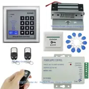 125KHZ RFID Card+ Password Door Access Control+ 60KG Magnetic Lock+ 2PCS Remotes