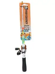 ProFISHiency, Krazy, Tiny, Pocket, Combo, 14.5", Fiberglass, Spincast, Rod, Reel