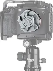 Nitze Camera Body Cap with AirTag Holder for Sony E Mount Cameras (Gray)