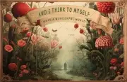 Vintage Garden Signs What A Wonderful World I Think To Myself Tin Sign Wall
