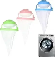 Furtryvl Laundry Pet Hair Catcher for Clothes | 3X Hair Filter Mesh Bag for Laundry - Multifunctional Lint Filtering Mesh for Clothes Jeans Pants Down Jackets
