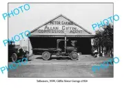 OLD 6 X 4 PHOTO TULLAMORE NSW GIFFIN MOTOR GARAGE c1920