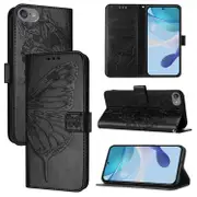 Embossed Butterfly Leather Phone Case, For iPod Touch 7 / 6 / 5