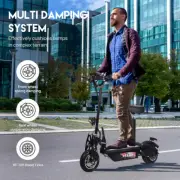Electric Scooter 1000/1200W 50KM/H Motor e Scooter Foldable Bike w/ Seat 2024