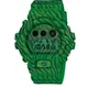 CASIO G-SHOCK/森林狂野斑馬紋路運動腕錶/DW-6900ZB-3