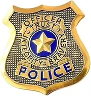 [Generic] Police Cosplay Props,Cowboy Party Decoration Badge,Sheriff Badge Pin, Role-playing