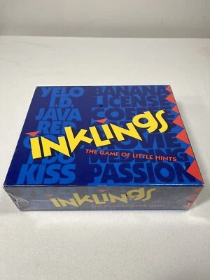 INKLINGS The Game Of Little Hints Adult Party Board Game FACTORY SEALED New 1993