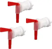 MUGLIO 3 PACK Plastic Bottling Bucket keg Spigot tap faucet for Homebrew Wine Making Beer By